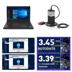 Autodijagnostika Delphi + Laptop i5 + AData Spremno HR jezik