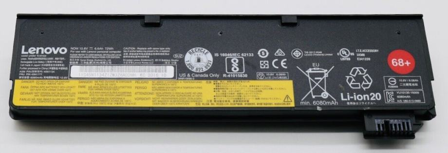 Lenovo ThinkPad Baterija L450, T440, T440S, T440s, T450, T450s 68+