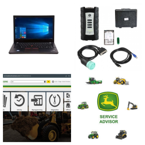 John Deere V3 Service Advisor5.2 EDL komplet za Traktore i ostalo