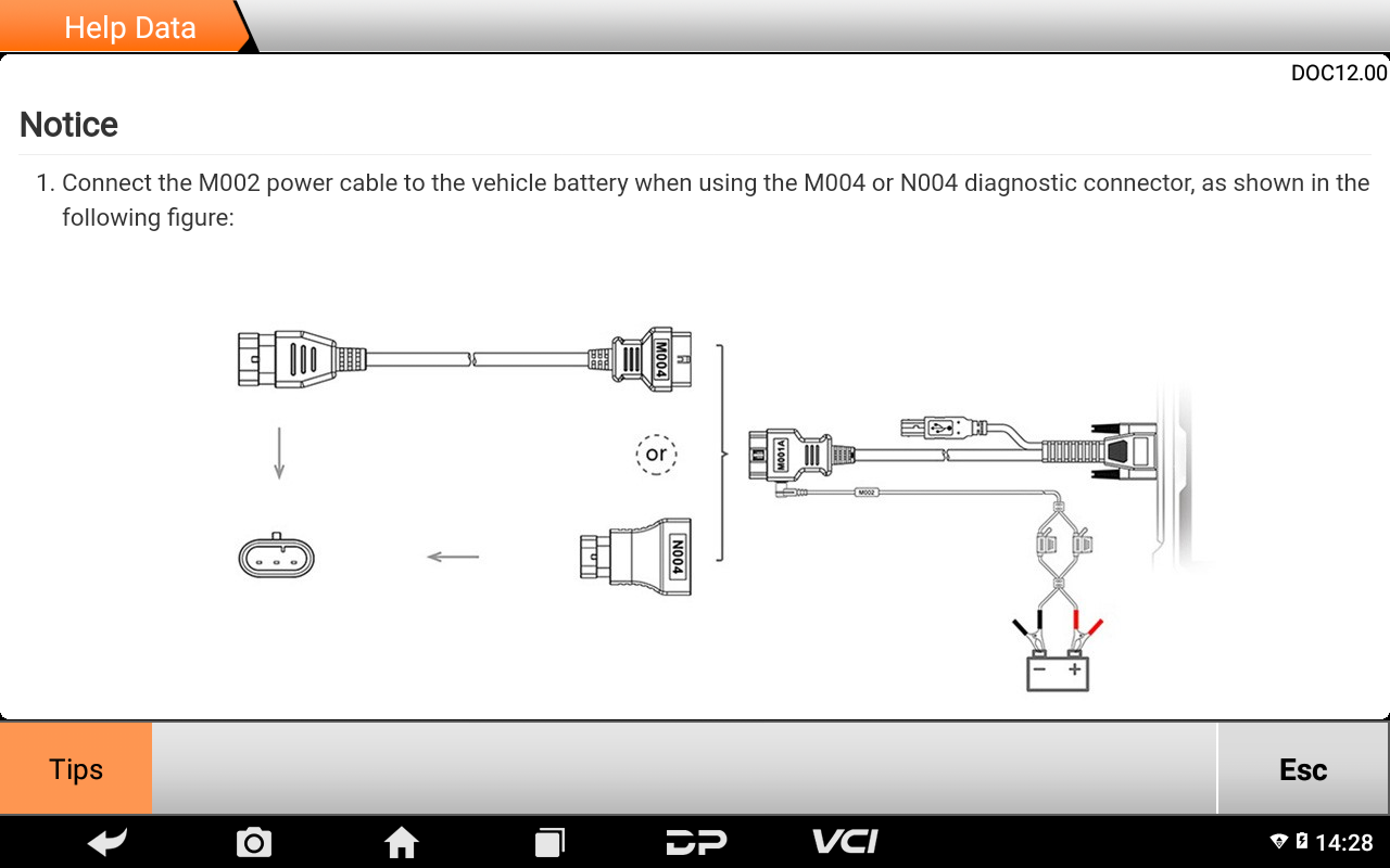 OBDSTAR MotoMaster STD Inteligentni dijagnostički skener za motocikl image 10