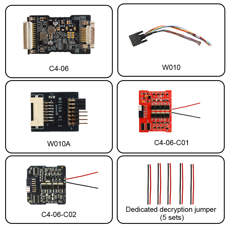 OBDSTAR RH850/V850 ADAPTER KIT image 1