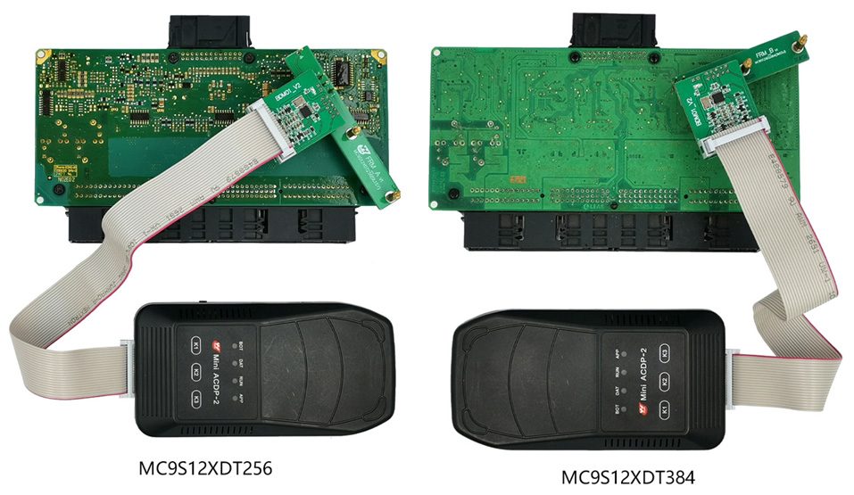 MC9S12XDT256 und MC9S12XDT384 Anschluss an ACDP