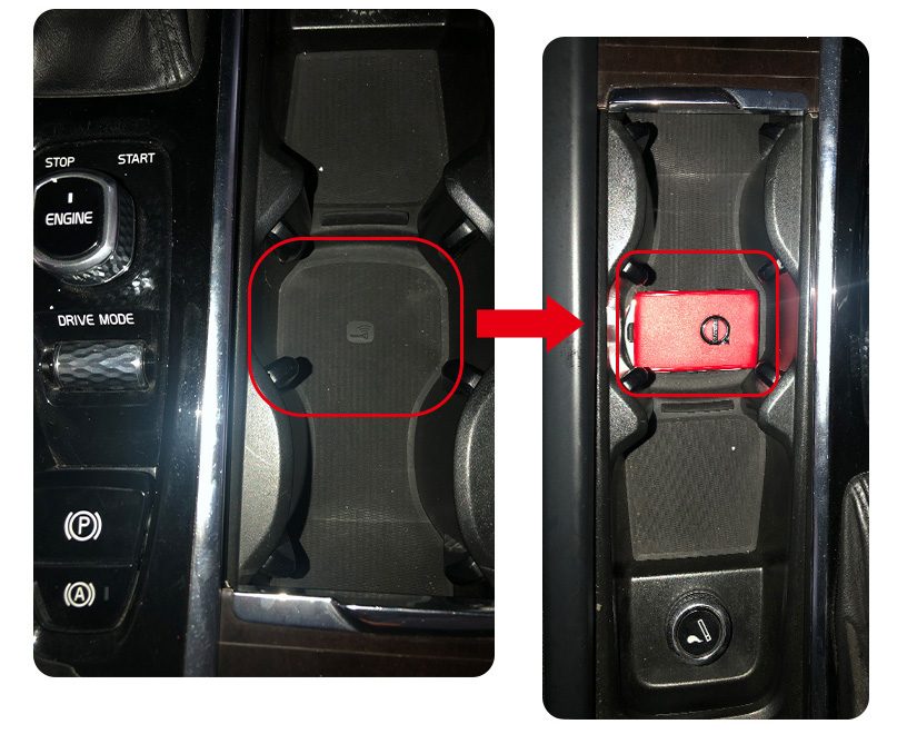 Programming key area VOLVO
