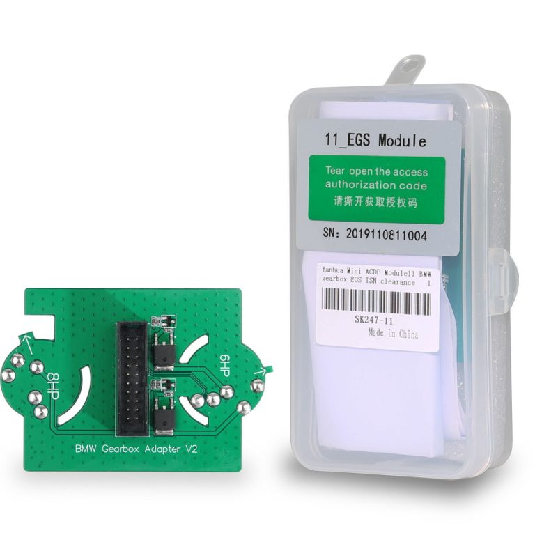 Yanhua ACDP modul 11 - BMW 6HP / 8HP EGS