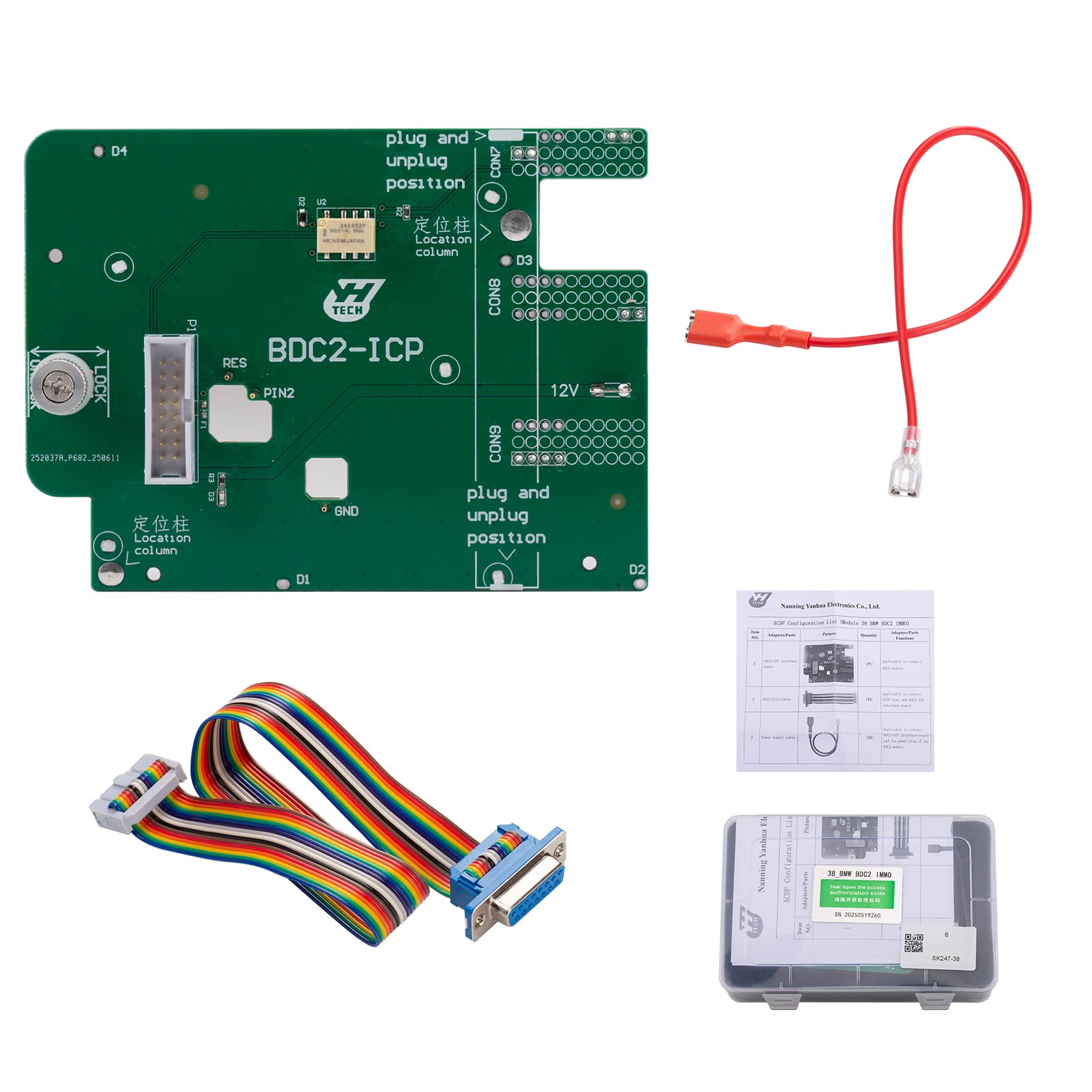 Yanhua ACDP-2 komplet BMW CAS / FEM / BDC / BDC2