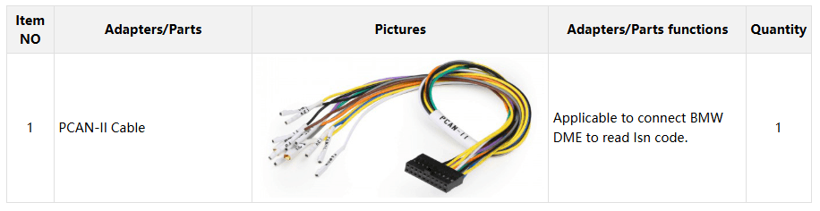 Popis opreme ACDP-2 (modul 3 BMW ISN modul) ▼
