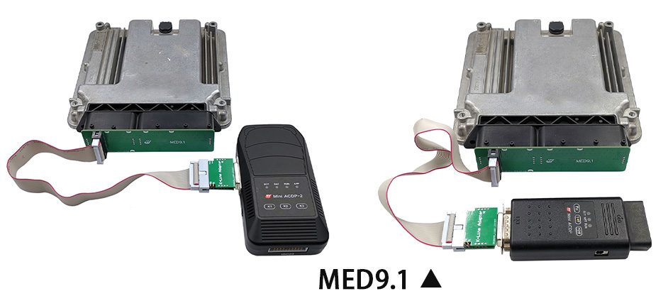 AUDI-MED9.1: shema povezivanja