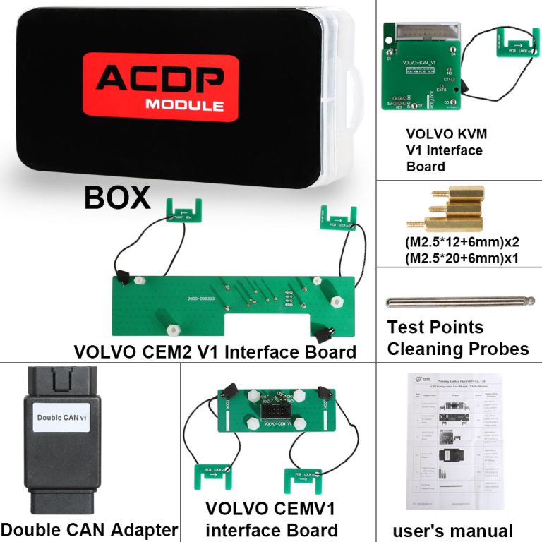 Yanhua ACDP modul 12 - Volvo IMMO