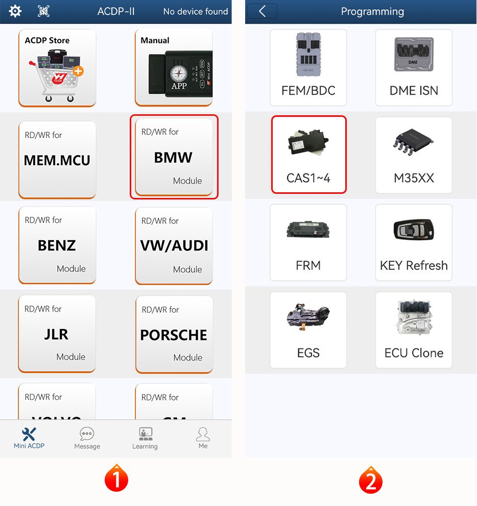 Upravljanje v aplikaciji