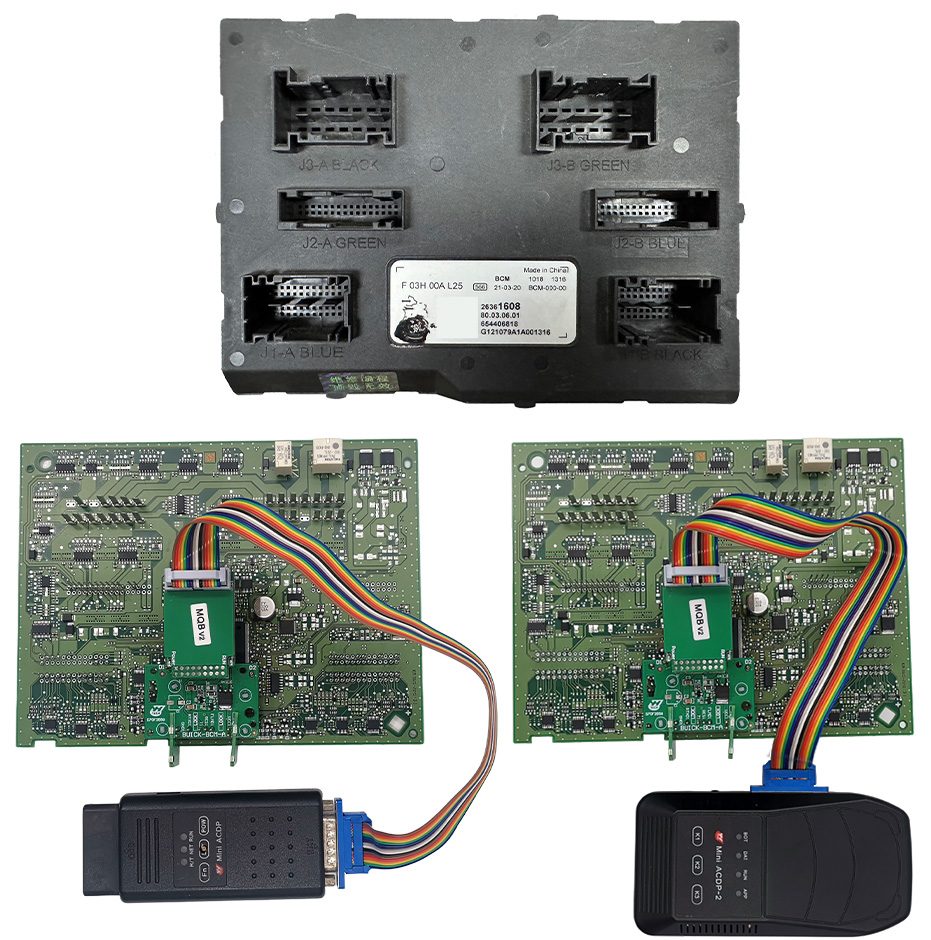 ACDP modul 35: povezivanje modula vozila s D70F3558